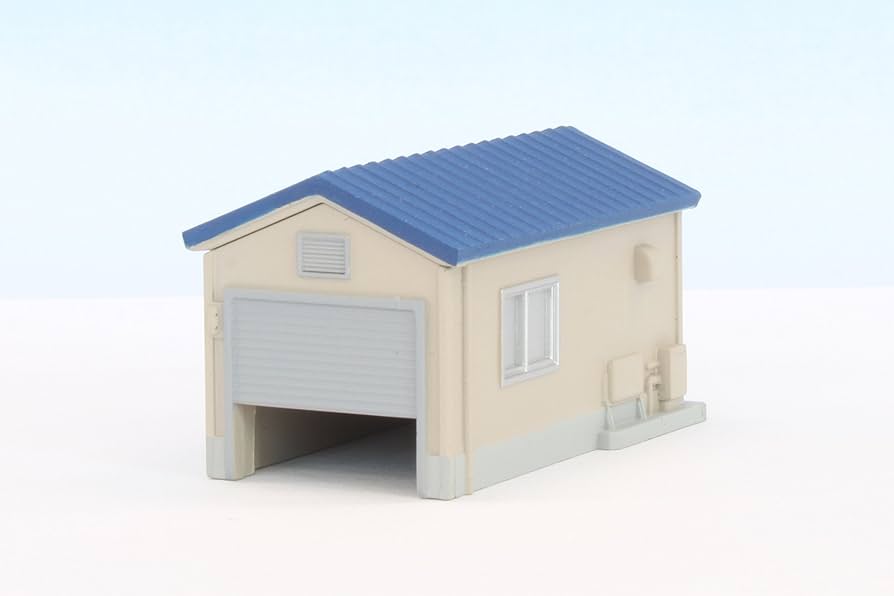 ロクハン Zゲージ S050-2 ガレージ・小屋セット (青) 2zzhgl6 Amazon | ロクハン Zゲージ S050-2 ガレージ・小屋セット (青